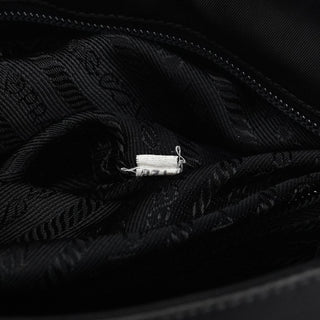 Prada B7177 Black Nappa Tessuto Shoulder Bag