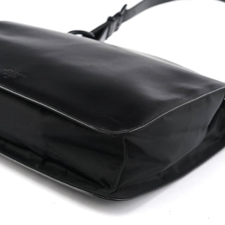 Prada B7177 Black Nappa Tessuto Shoulder Bag