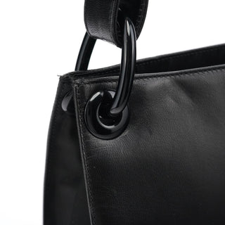 Prada B7177 Black Nappa Tessuto Shoulder Bag