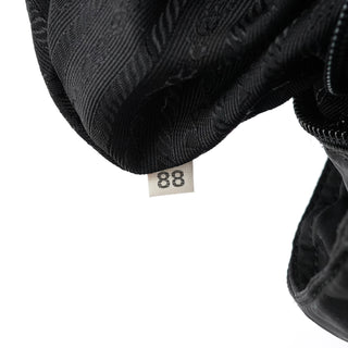 Prada B7276 Black Nylon Tessuto City Tote Bag