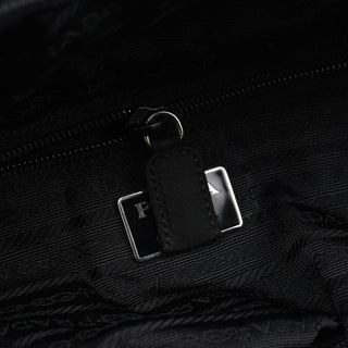 Prada B7276 Black Nylon Tessuto City Tote Bag