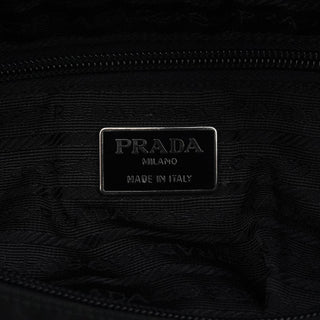 Prada B7276 Black Nylon Tessuto City Tote Bag