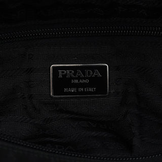 Prada B7276 Black Nylon Tessuto City Tote Bag