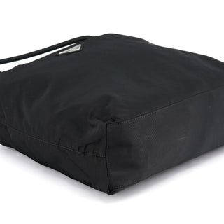 Prada B7276 Black Nylon Tessuto City Tote Bag