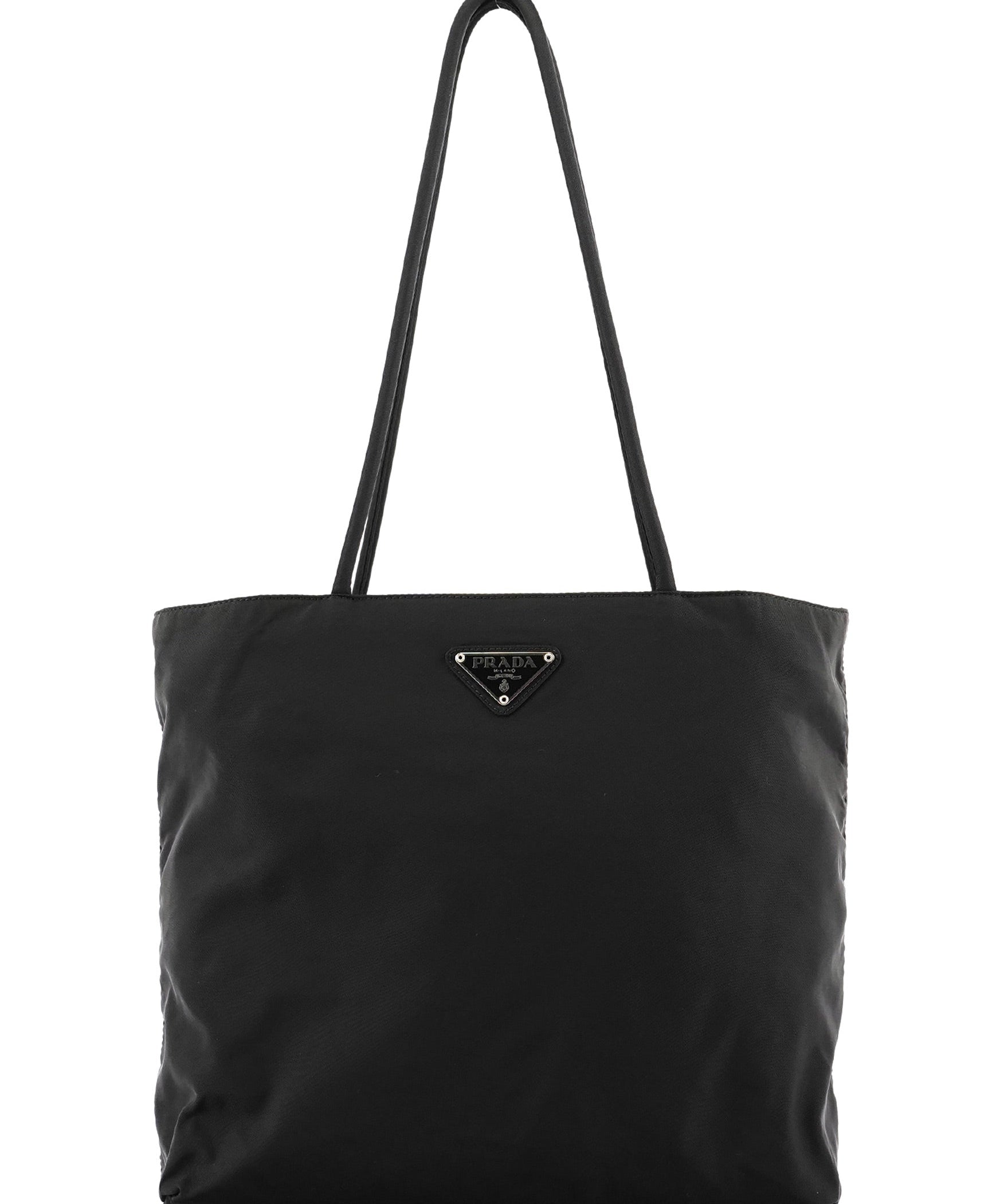 Prada B7276 Black Nylon Tessuto City Tote Bag