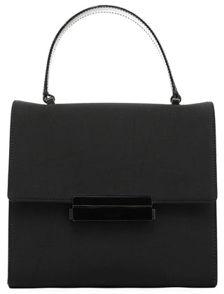 Prada B7415 Black Tessuto Nylon Top Handle Bag