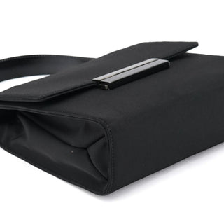 Prada B7415 Black Tessuto Nylon Top Handle Bag