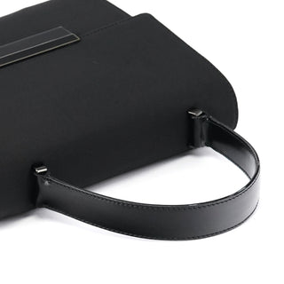 Prada B7415 Black Tessuto Nylon Top Handle Bag