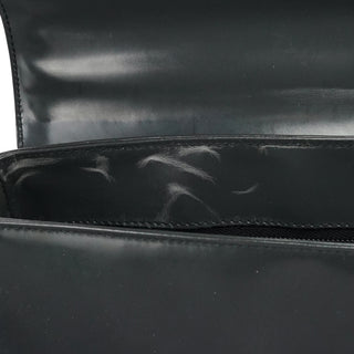 Prada B7443 Black Spazzolato Swivel Shoulder Bag