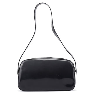 Prada B7446 Anthracite Spazzolato Swivel Shoulder Bag