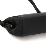 Prada B7451 Black Tessuto Spazzolato Nylon Shoulder Bag
