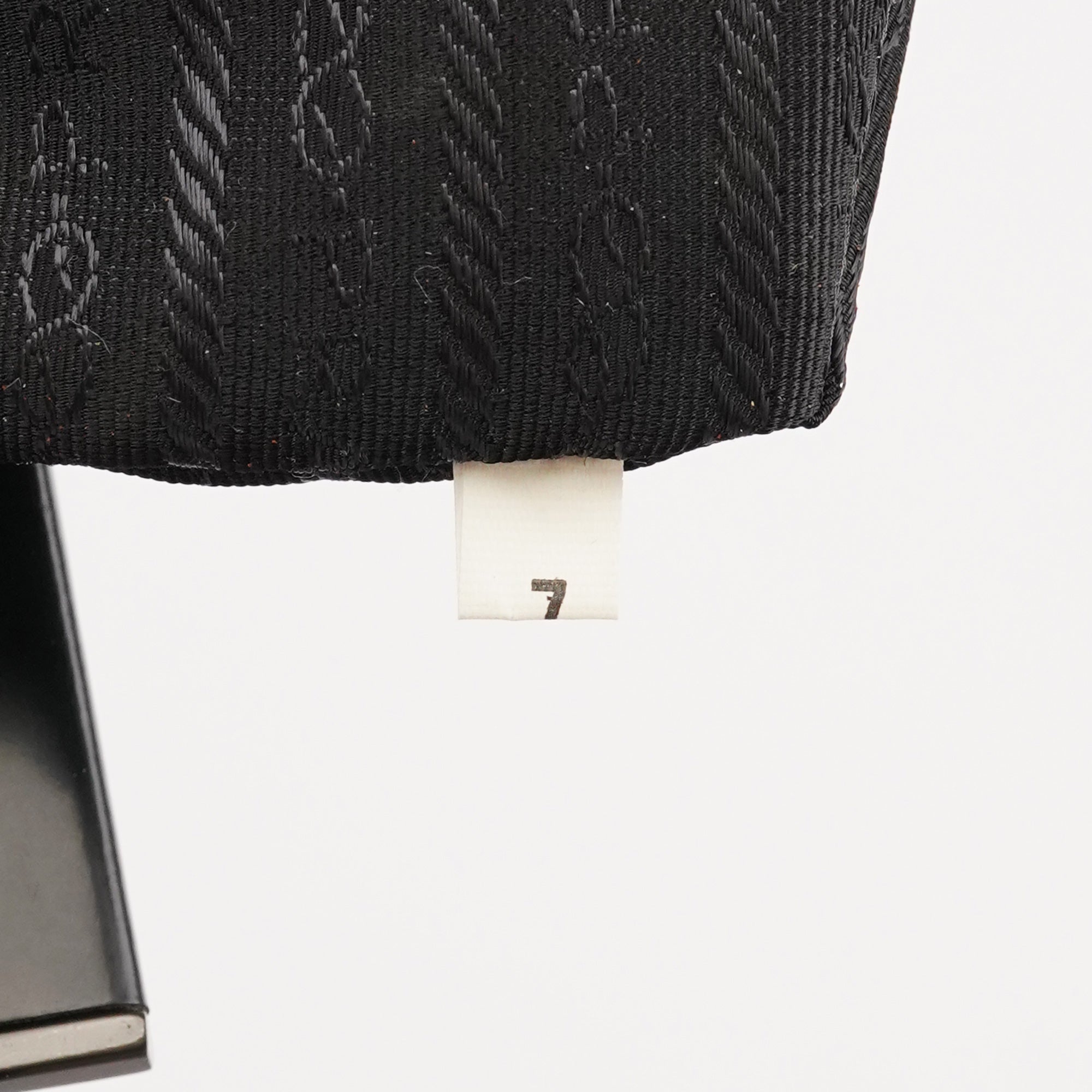 Prada B7451 Black Tessuto Spazzolato Nylon Shoulder Bag