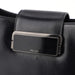 Prada B7492 Black Calfskin Vitello Smalt Shoulder Bag