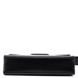 Prada B7495 Black Calfskin Buckle Shoulder Bag