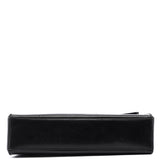 Prada B7495 Black Calfskin Buckle Shoulder Bag