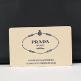 Prada B7514 Green Tessuto Grafite Metal Handle Mini Bag