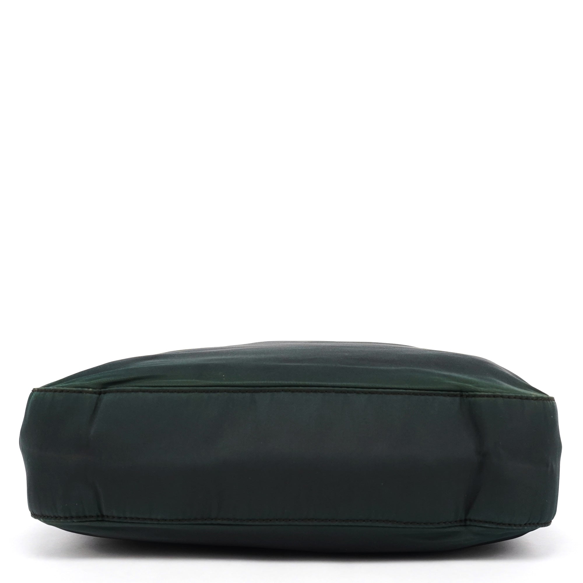 Prada B7514 Green Tessuto Grafite Metal Handle Mini Bag