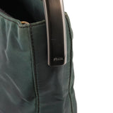 Prada B7514 Green Tessuto Grafite Metal Handle Mini Bag