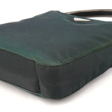 Prada B7514 Green Tessuto Grafite Metal Handle Mini Bag