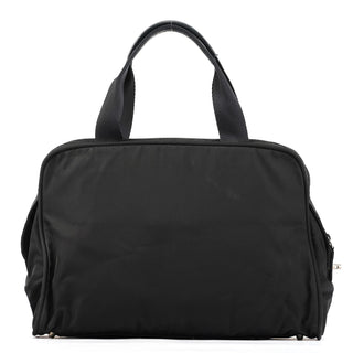 Prada B7562 Black Tessuto Diligenza Tote Bag