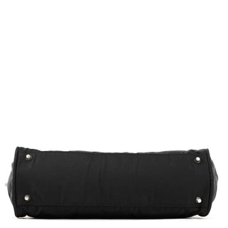 Prada B7562 Black Tessuto Diligenza Tote Bag