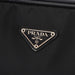 Prada B8376 Black Tessuto Spazzolato Tote