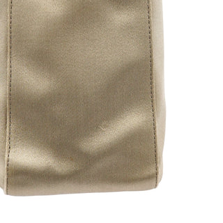 Prada B8572 Beige Raso Plex Satin Plastic Tote Bag