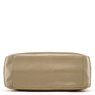 Prada B8572 Beige Raso Plex Satin Plastic Tote Bag