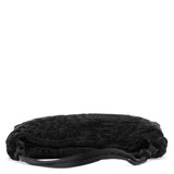 Prada B8661 Black Breitschwanz Fur Mini Bag
