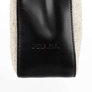 Prada B8791 Beige Canapa Sport 2-Way Bag