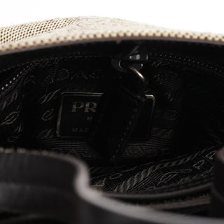 Prada B8791 Beige Canapa Sport 2-Way Bag