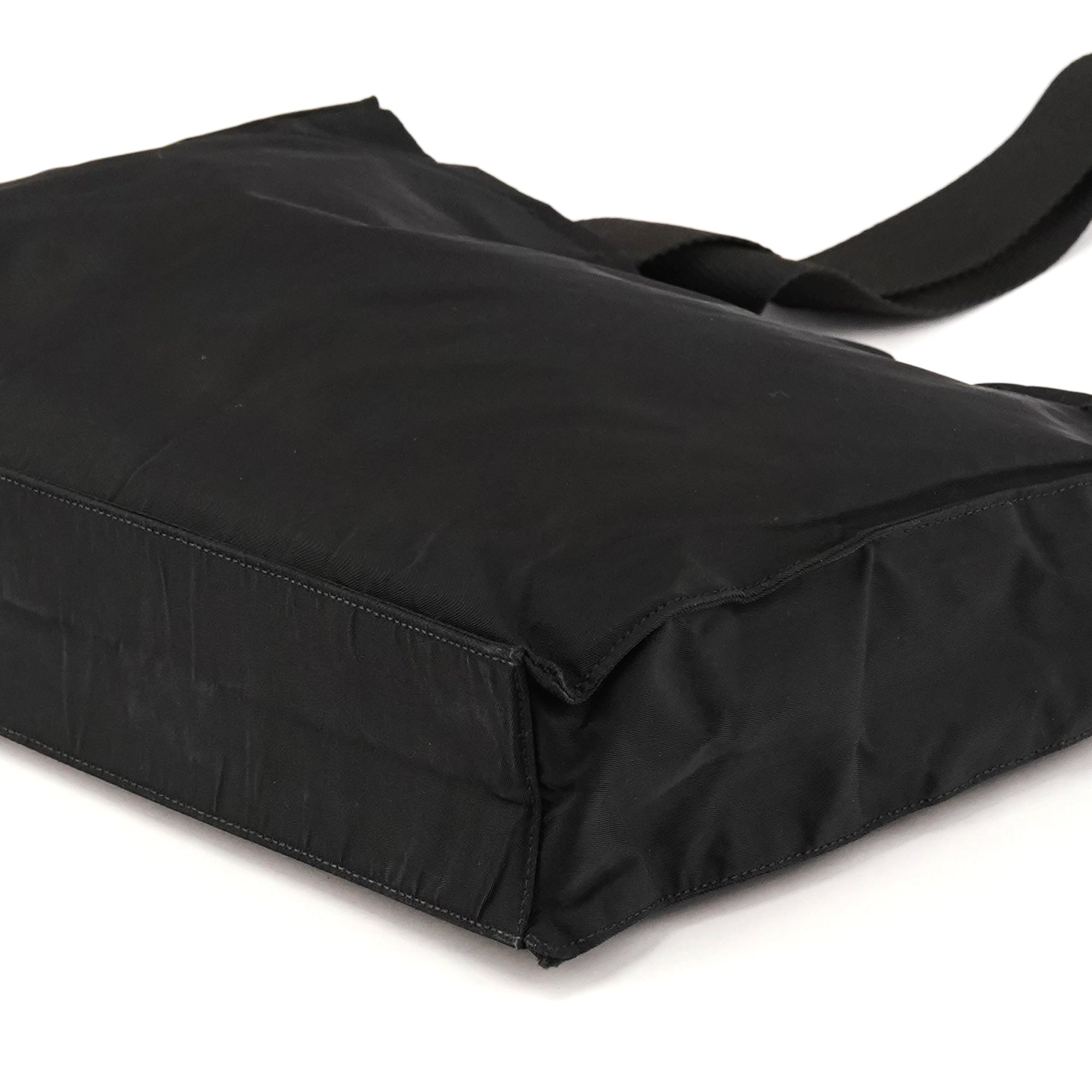 Prada B8959 Black Tessuto Vela Nylon Tote Bag