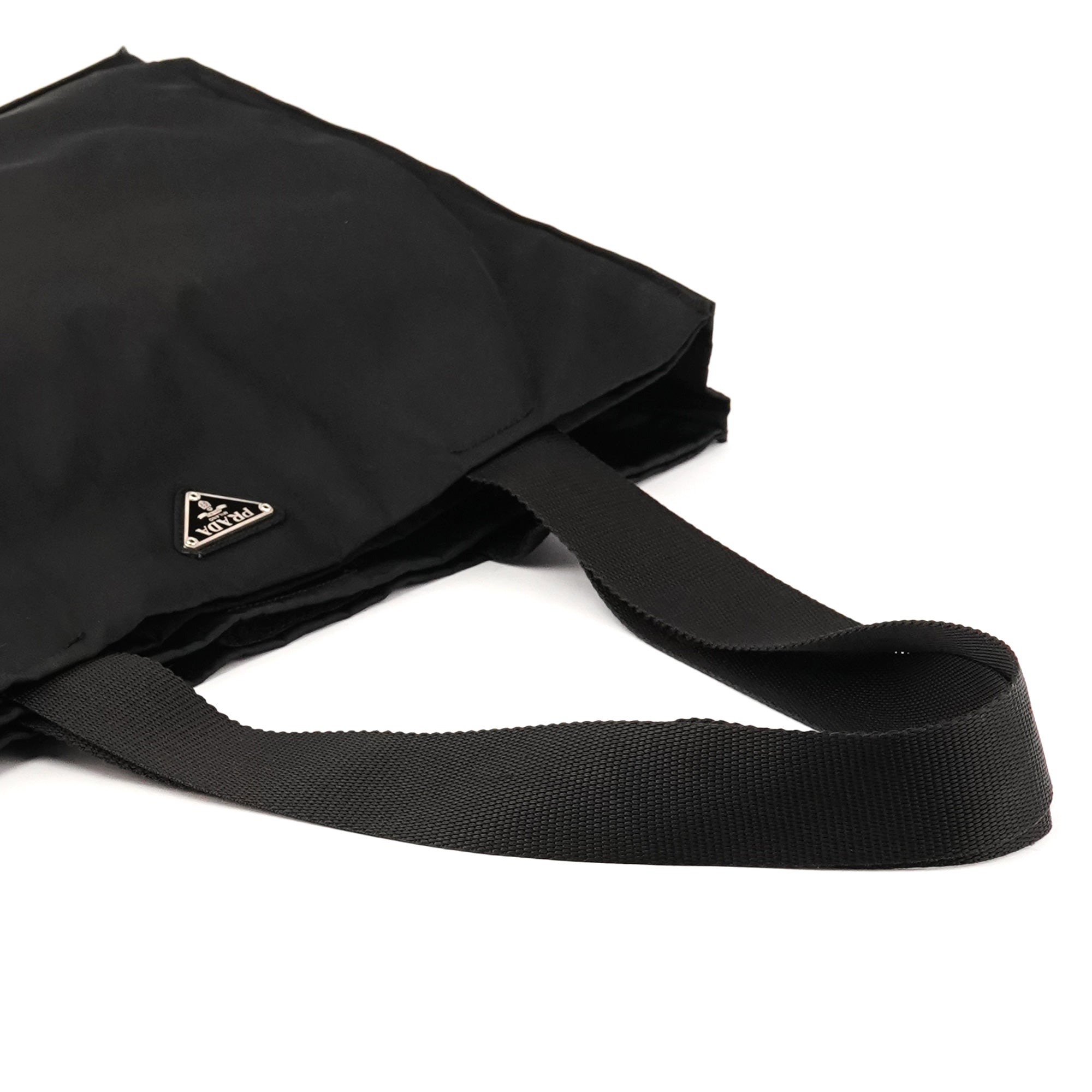 Prada B8959 Black Tessuto Vela Nylon Tote Bag
