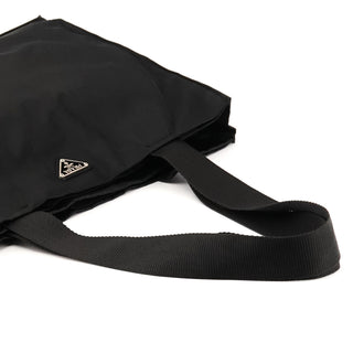 Prada B8959 Black Tessuto Vela Nylon Tote Bag