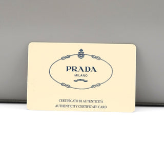 Prada B9002 Grey Calfskin Leather Shoulder Bag