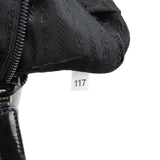 Prada B9002 Grey Calfskin Leather Shoulder Bag