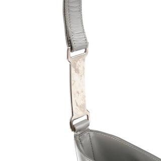 Prada B9002 Grey Calfskin Leather Shoulder Bag