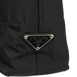 Prada B9225 Black Tessuto Impuntu Nylon Tote Bag