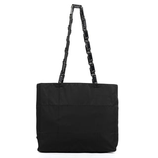 Prada B9225 Black Tessuto Impuntu Nylon Tote Bag