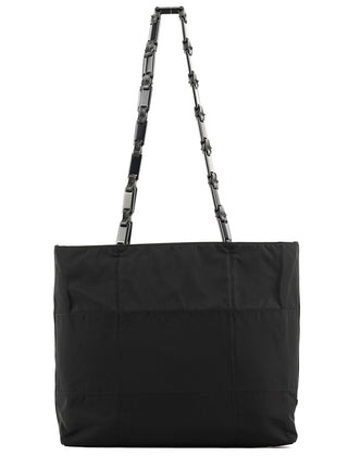 Prada B9225 Black Tessuto Impuntu Nylon Tote Bag