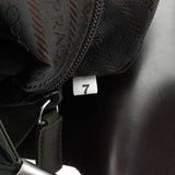 Prada B9231 Dark Green Tessuto Spazzolato Shoulder Bag