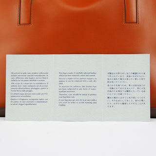 Prada B9262 Cognac Calf Leather Tote Bag