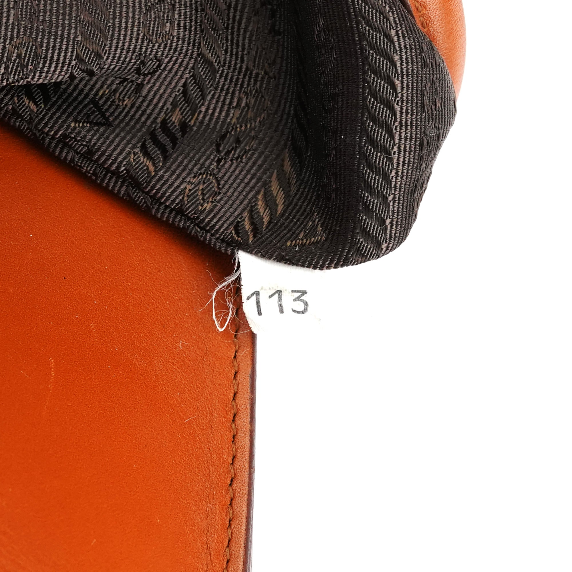 Prada B9262 Cognac Calf Leather Tote Bag