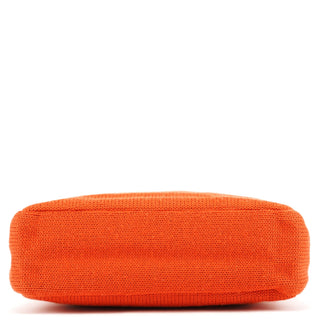 Prada B9444 Orange Wool Knit Tote Bag