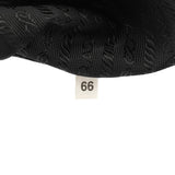 Prada B9479 Borsa a tracolla in lana Shetland antracite e astrakan