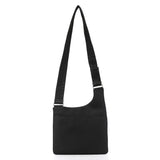 Prada B9479 Borsa a tracolla in lana Shetland antracite e astrakan
