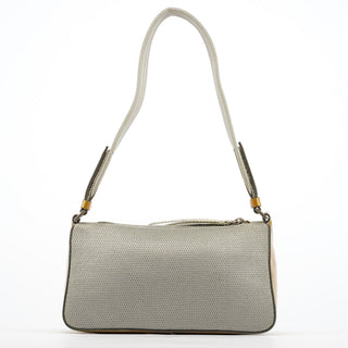 Prada B9936 Silver Bike Lux Shoulder Bag