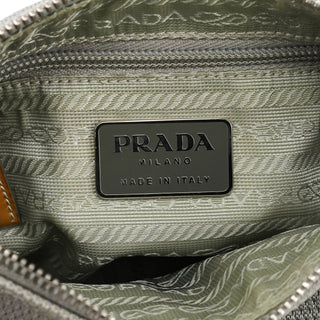 Prada B9936 Silver Bike Lux Shoulder Bag
