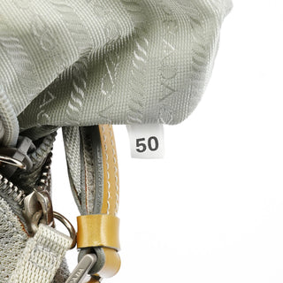 Prada B9936 Silver Bike Lux Shoulder Bag