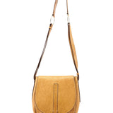 Prada Sac porté épaule à boucle en cuir beige
